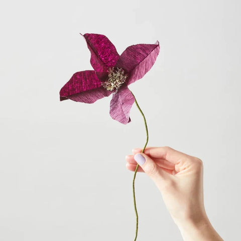 FLEUR EN PAPIER - UNITÉ