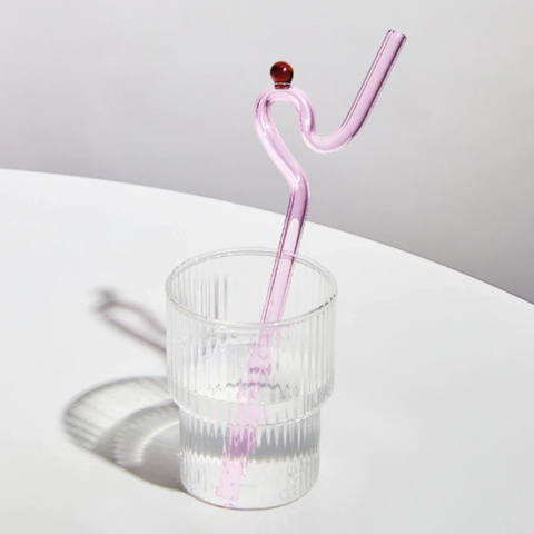 PAILLE EN VERRE - MULTICOLORE