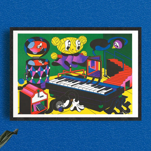 ILLUSTRATION A3 - TRAMPOLINE