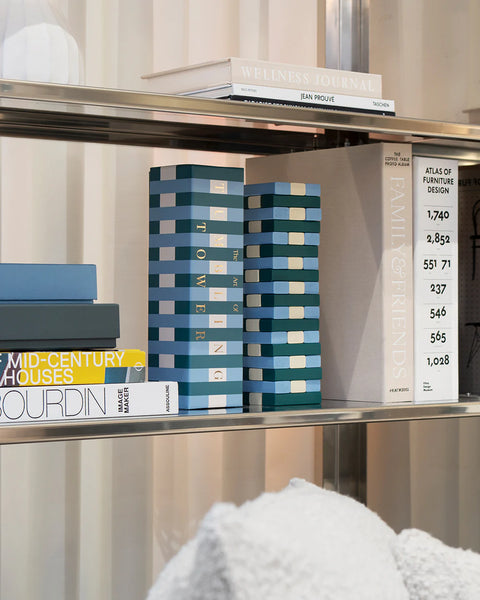 JEUX DE SOCIÉTÉ - TOUR D'ÉQUILIBRE ROUGE OU BLEU