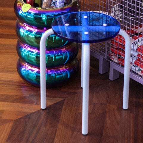 NEW TABOURET - PLEXIGLASS ACRYLIQUE