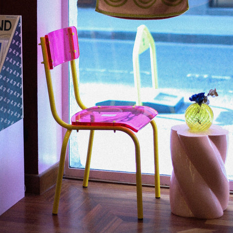 CHAISE - PLEXIGLASS ACRYLIQUE