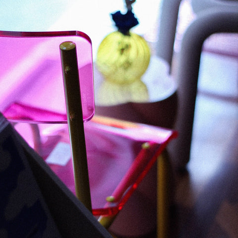 CHAISE - PLEXIGLASS ACRYLIQUE