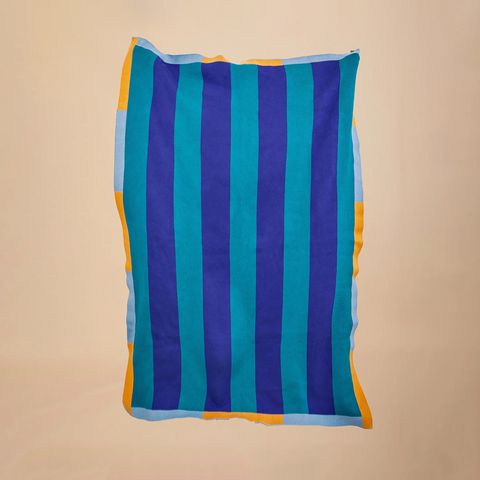 PLAID COLORÉ - TRICOT BUREN