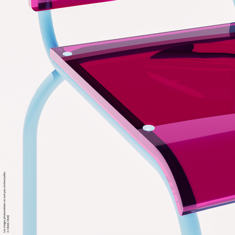 NEW CHAISE - PLEXIGLASS ACRYLIQUE