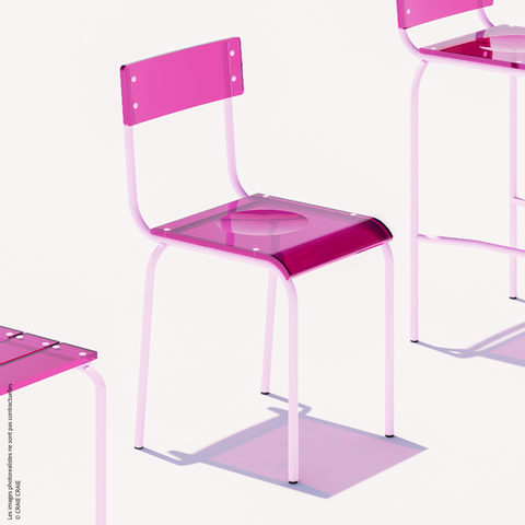 NEW CHAISE - PLEXIGLASS ACRYLIQUE