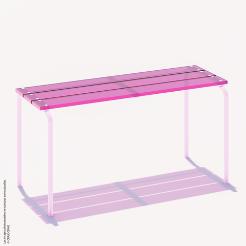 NEW BANC - PLEXIGLASS ACRYLIQUE (Copie)