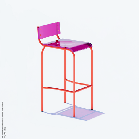 NEW CHAISE HAUTE - PLEXIGLASS ACRYLIQUE