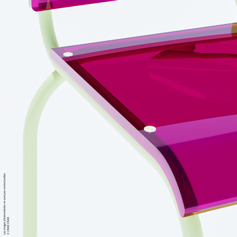 NEW CHAISE - PLEXIGLASS ACRYLIQUE