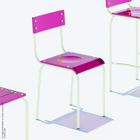 NEW CHAISE - PLEXIGLASS ACRYLIQUE