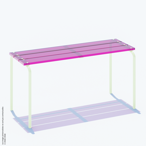 NEW BANC - PLEXIGLASS ACRYLIQUE (Copie)