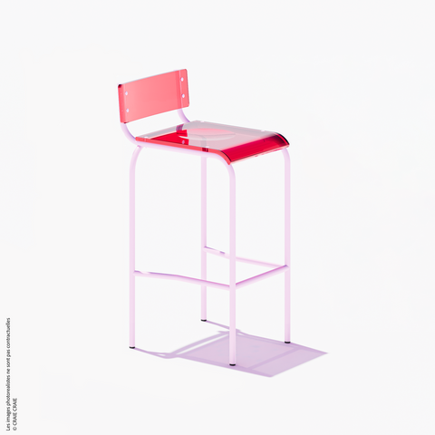 NEW CHAISE HAUTE - PLEXIGLASS ACRYLIQUE