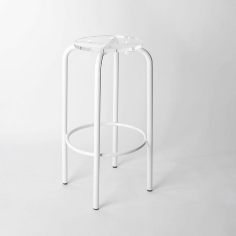 NEW TABOURET HAUT - PLEXIGLASS ACRYLIQUE