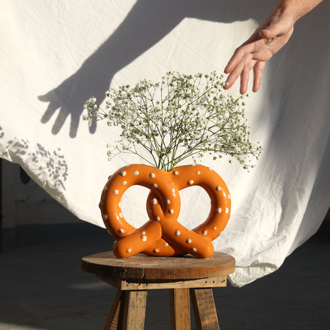 VASE CERAMIQUE - BRETZEL