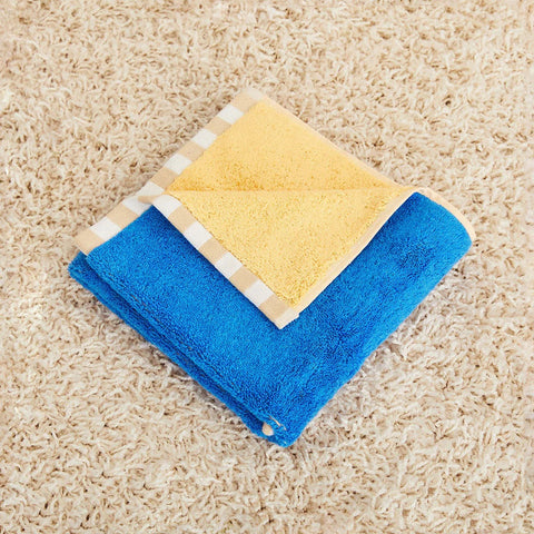 SERVIETTE COTON - BICOLORE