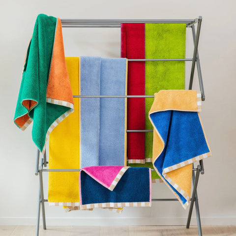 SERVIETTE COTON - BICOLORE