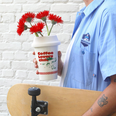 VASE CERAMIQUE - CUP OF COFFEE