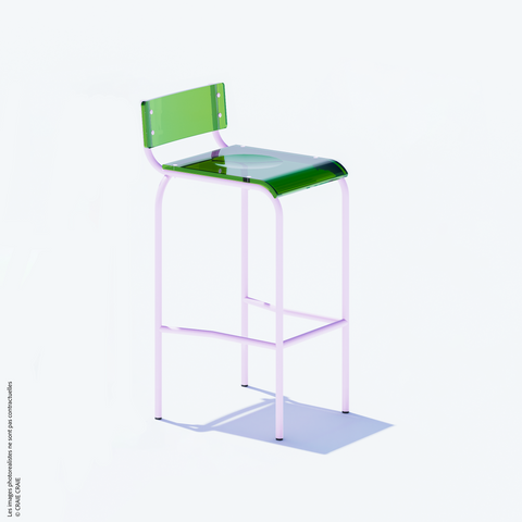 NEW CHAISE HAUTE - PLEXIGLASS ACRYLIQUE