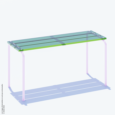 NEW BANC - PLEXIGLASS ACRYLIQUE (Copie)