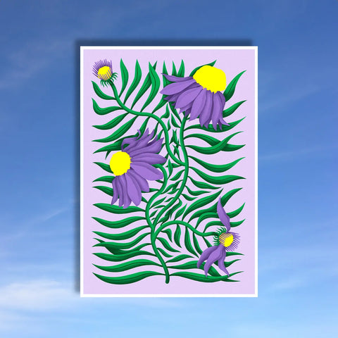 ILLUSTRATION FLORALE A3 - YOLLEMA