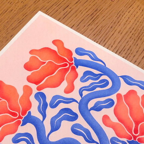 ILLUSTRATION FLORALE A3 - YOLLEMA