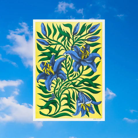 ILLUSTRATION FLORALE A3 - YOLLEMA