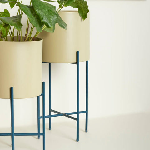 CACHE POT - AIRY POTS KHAKI (SET OF 2)