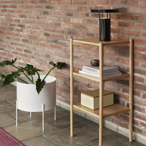 PLANTER POT COVER - AIRY LARGE WHITE