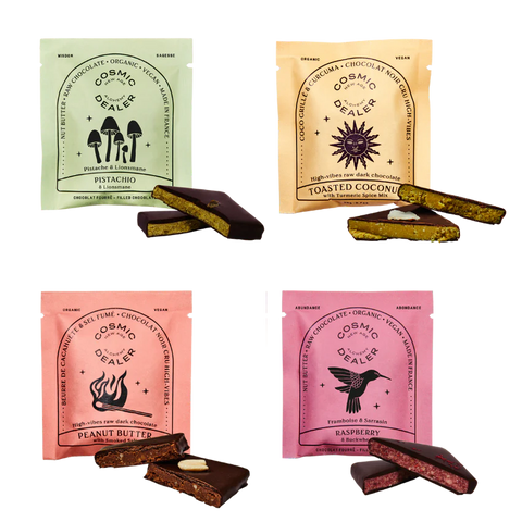COFFRET CHOCOLAT VEGAN - CHAKRA BOITE DE 7 PARFUMS