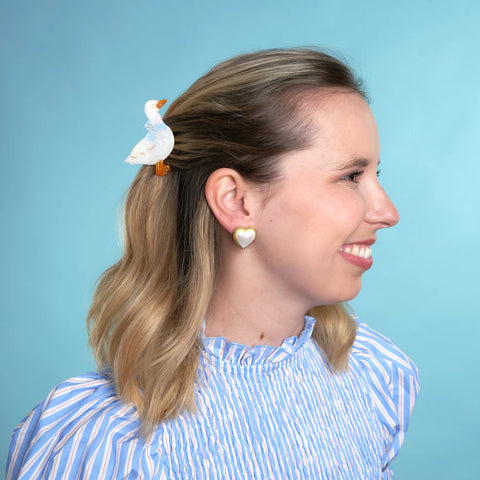 MINI PINCE À CHEVEUX - OIE