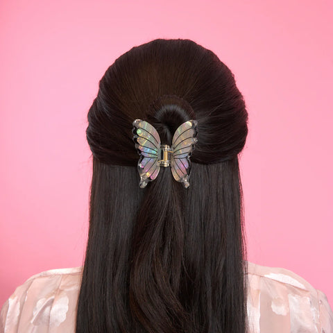 PINCE À CHEVEUX - PAPILLONS