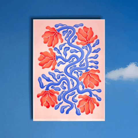 ILLUSTRATION FLORALE A3 - YOLLEMA