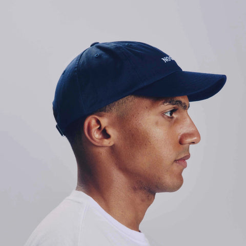 CASQUETTE BRODÉE BLEUE - LATE BUT GREAT