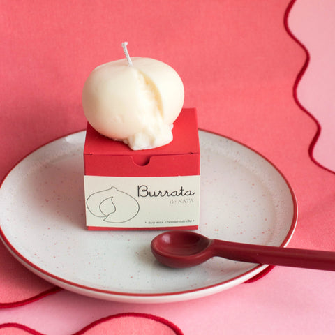 BOUGIE TROMPE L'OEIL - FROMAGE BURRATA