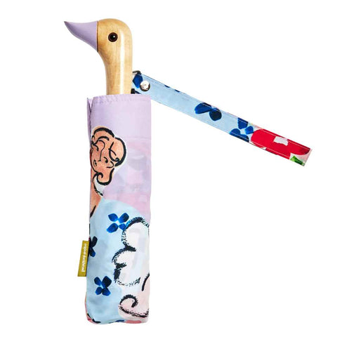 PARAPLUIE COLORÉ PLASTIQUE RECYCLÉ - MOTIFS