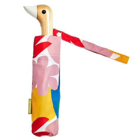 PARAPLUIE COLORÉ PLASTIQUE RECYCLÉ - MOTIFS
