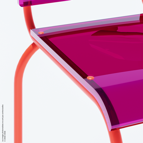 NEW CHAISE - PLEXIGLASS ACRYLIQUE