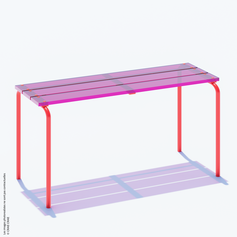 NEW BANC - PLEXIGLASS ACRYLIQUE (Copie)