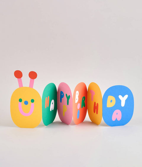 FOLDABLE CHILDREN'S BIRTHDAY CARD
