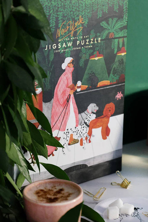PUZZLE 1000 PIECES ILLUSTRÉ - DOG SITTER