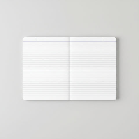 CARNET LIGNE - A5 DAMIER BLEU