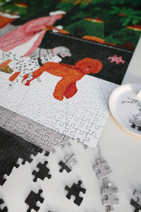 PUZZLE 1000 PIECES ILLUSTRÉ - DOG SITTER