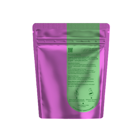 MATCHA CEREMONIAL BIO FRAISE - SACHET 40G
