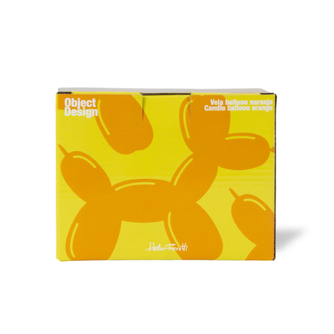 BOUGIE COLORÉE - CHIEN BALLON