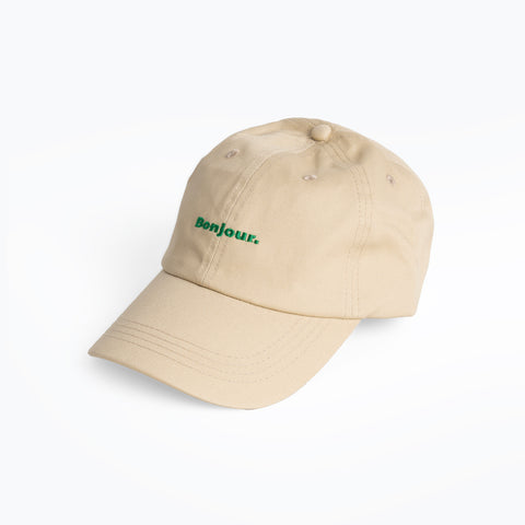 CASQUETTE BRODÉE - BONJOUR