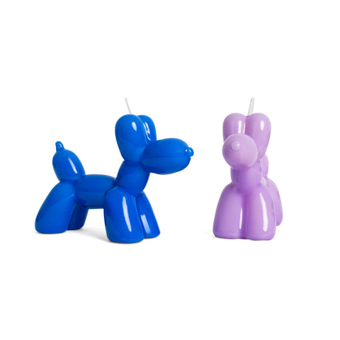BOUGIE COLORÉE - CHIEN BALLON
