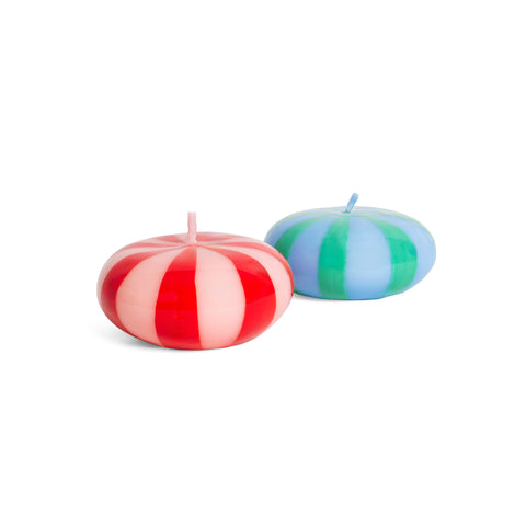 BOUGIE RAYURES COLORÉES - CANDY