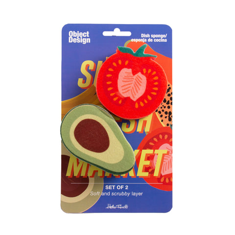 EPONGE LEGUME - LEGUMES (lot de 2)