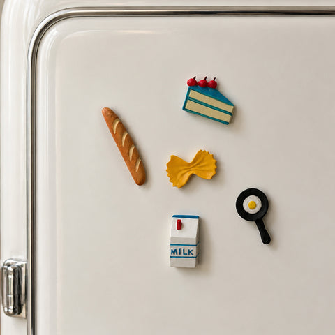 SET 5 MAGNETS - PETIT DEJEUNER