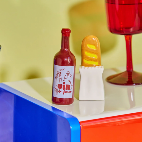 SALIÈRE POIVRIÈRE - BAGUETTE & VIN